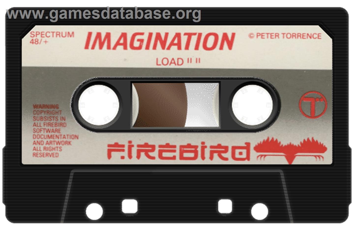 Imagination - Sinclair ZX Spectrum - Artwork - Cartridge