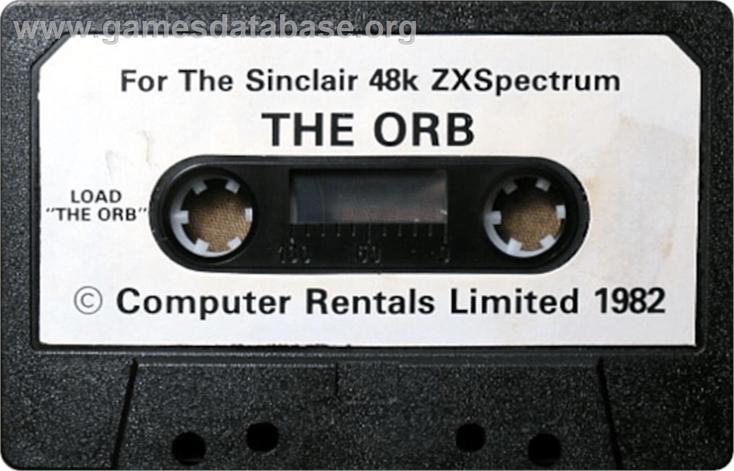 In Search of the Orb - Sinclair ZX Spectrum - Artwork - Cartridge