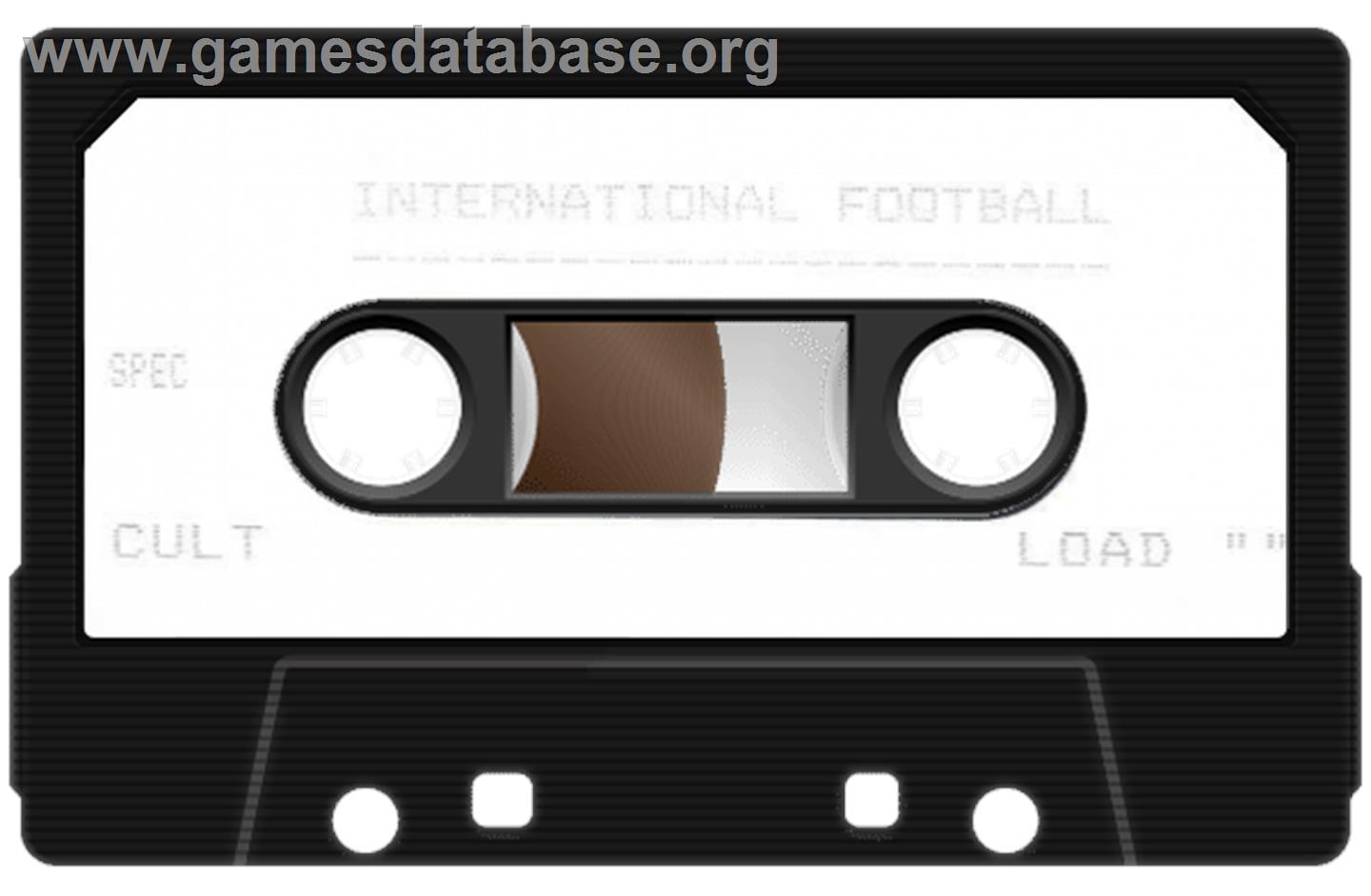 International Football - Sinclair ZX Spectrum - Artwork - Cartridge