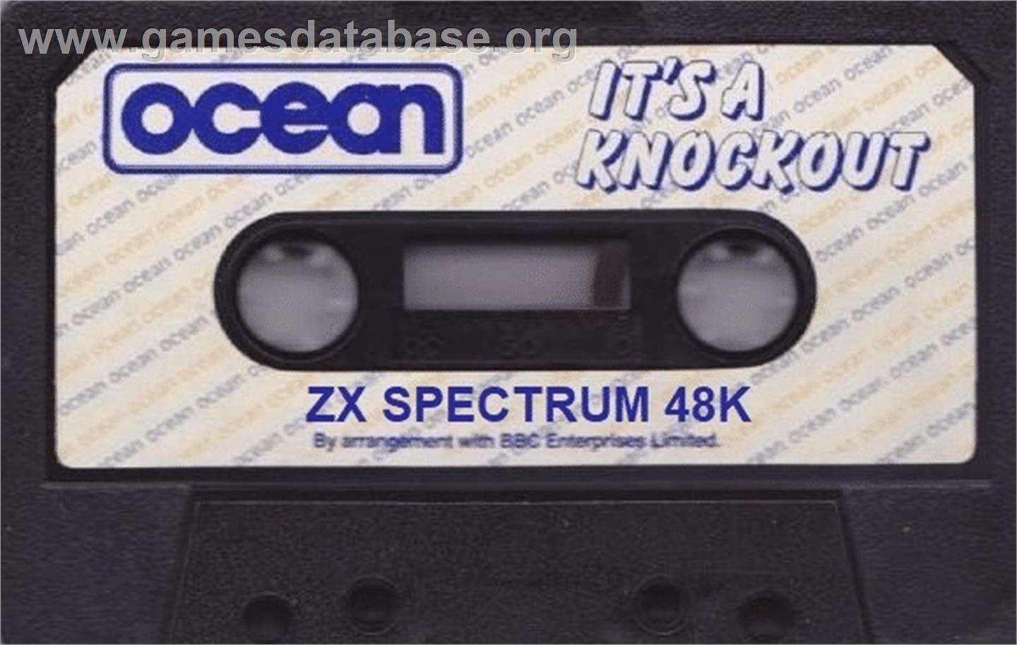 It's A Knockout - Sinclair ZX Spectrum - Artwork - Cartridge