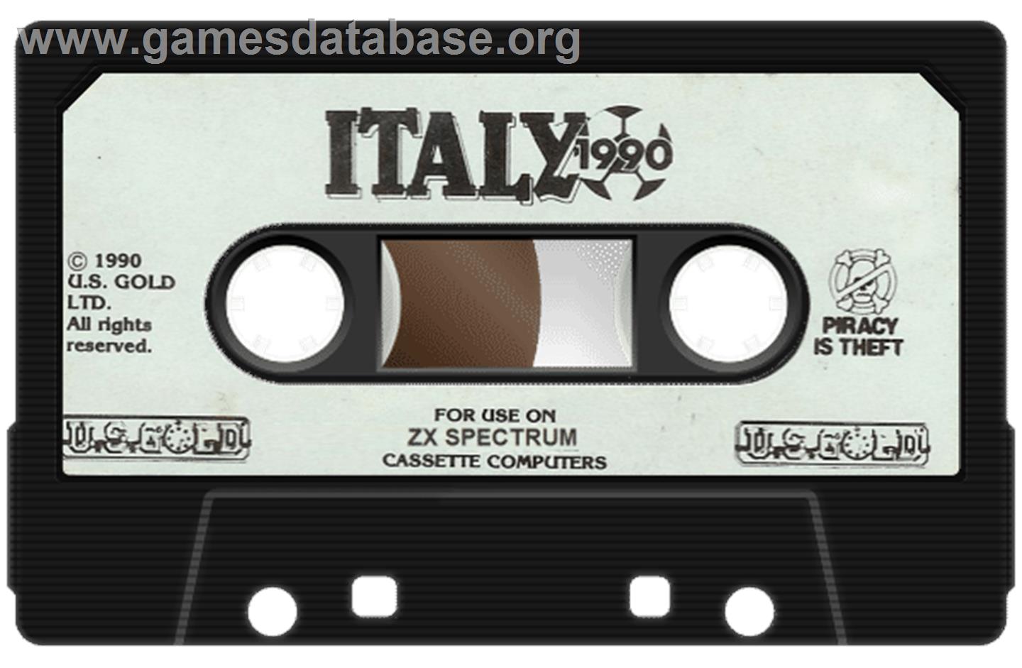 Italy 1990 - Sinclair ZX Spectrum - Artwork - Cartridge