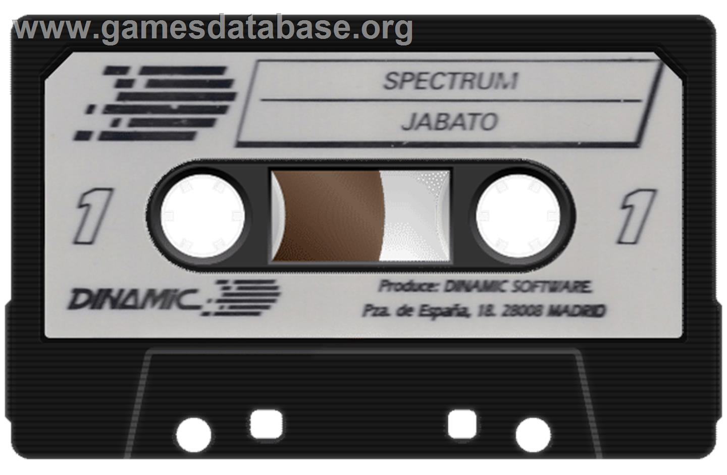 Jabato - Sinclair ZX Spectrum - Artwork - Cartridge
