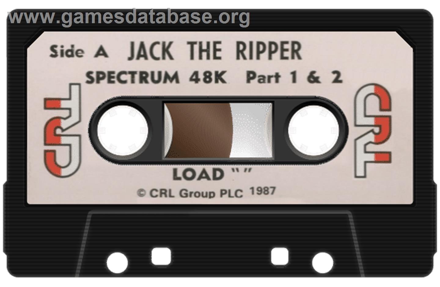 Jack the Ripper - Sinclair ZX Spectrum - Artwork - Cartridge