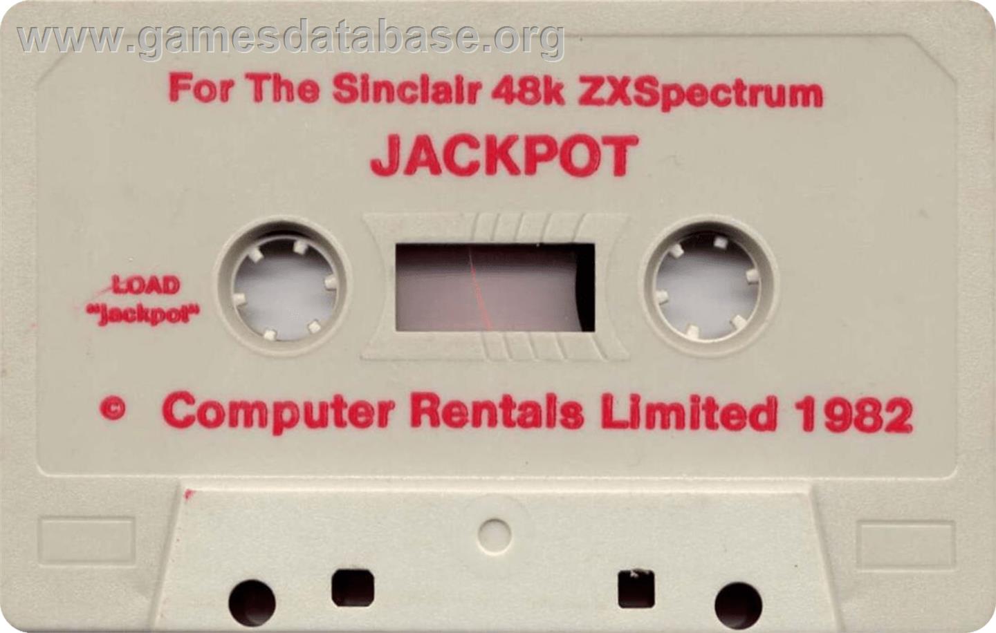 Jackpot (CRL) - Sinclair ZX Spectrum - Artwork - Cartridge