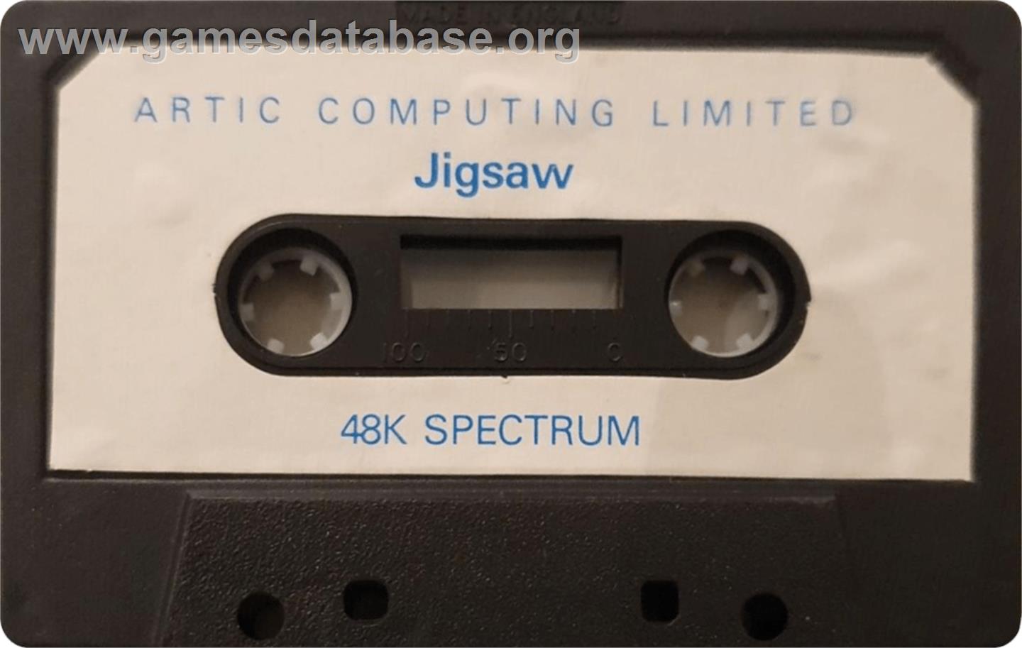 Jigsaw - Sinclair ZX Spectrum - Artwork - Cartridge