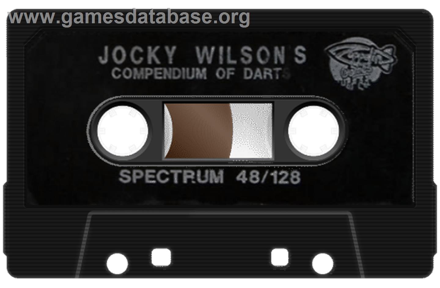 Jocky Wilson's Compendium of Darts - Sinclair ZX Spectrum - Artwork - Cartridge