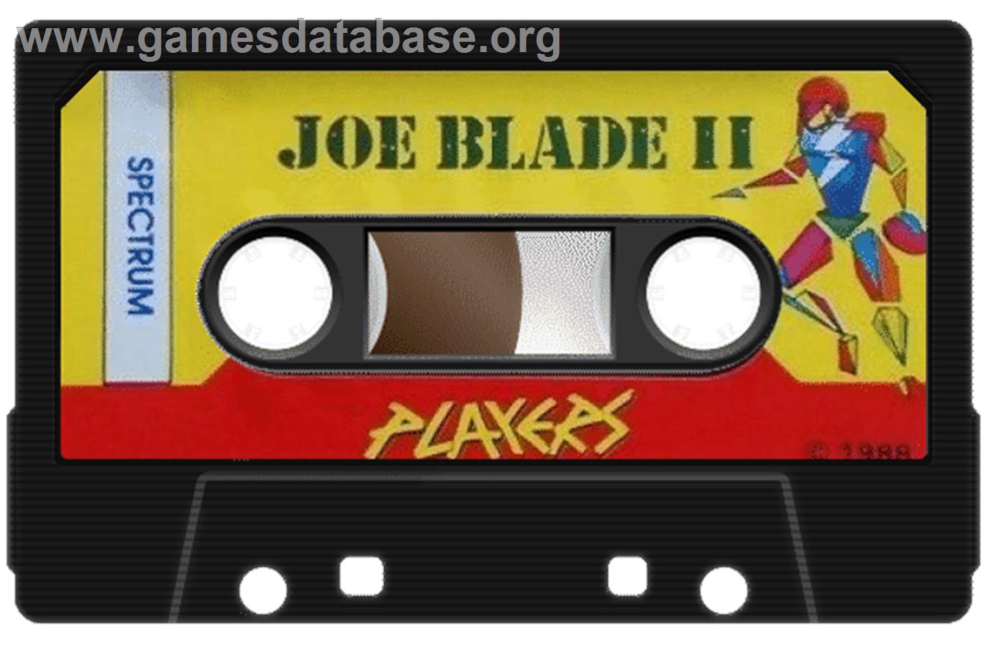 Joe Blade 2 - Sinclair ZX Spectrum - Artwork - Cartridge
