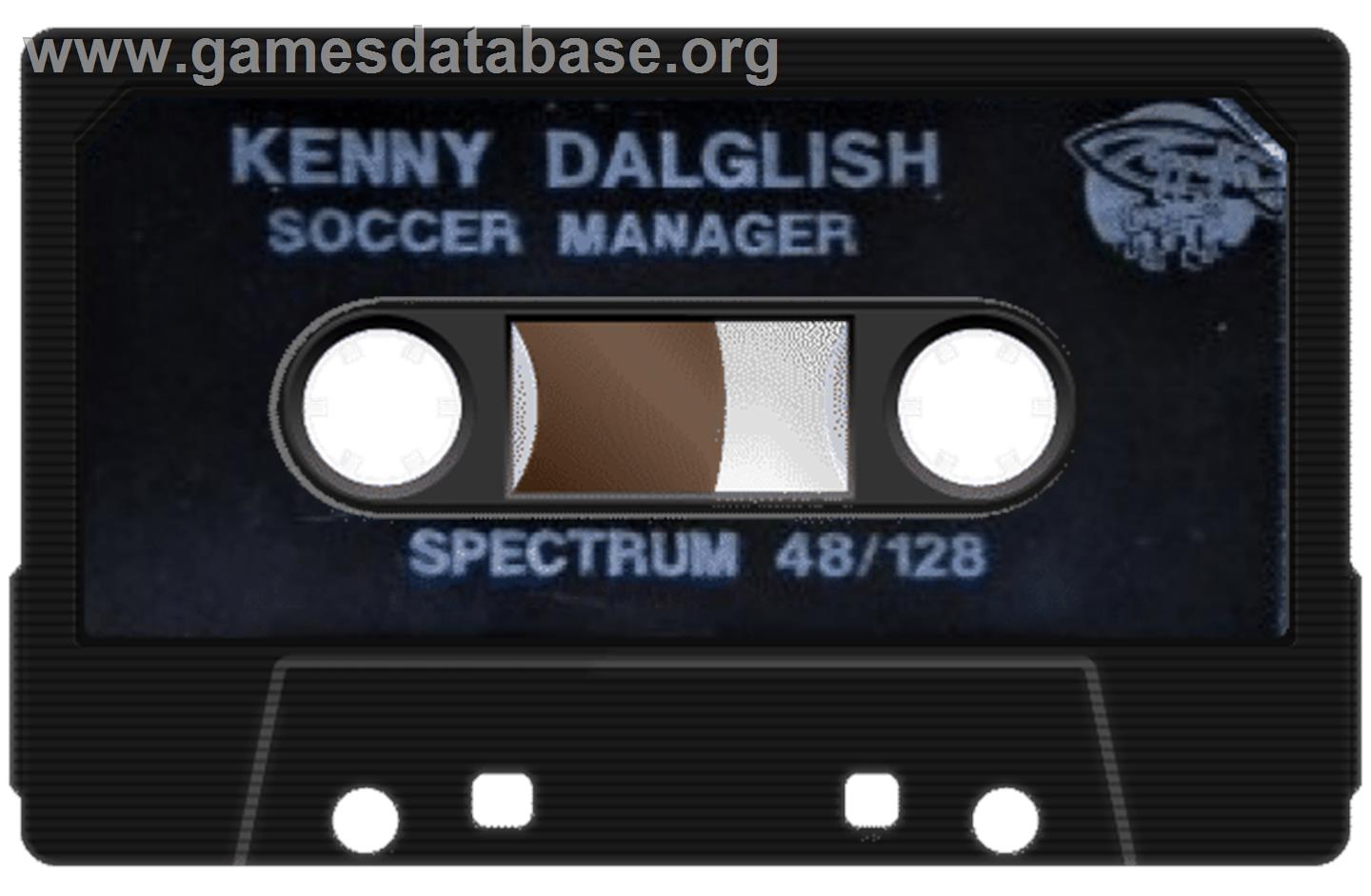 Kenny Dalglish Soccer Manager - Sinclair ZX Spectrum - Artwork - Cartridge