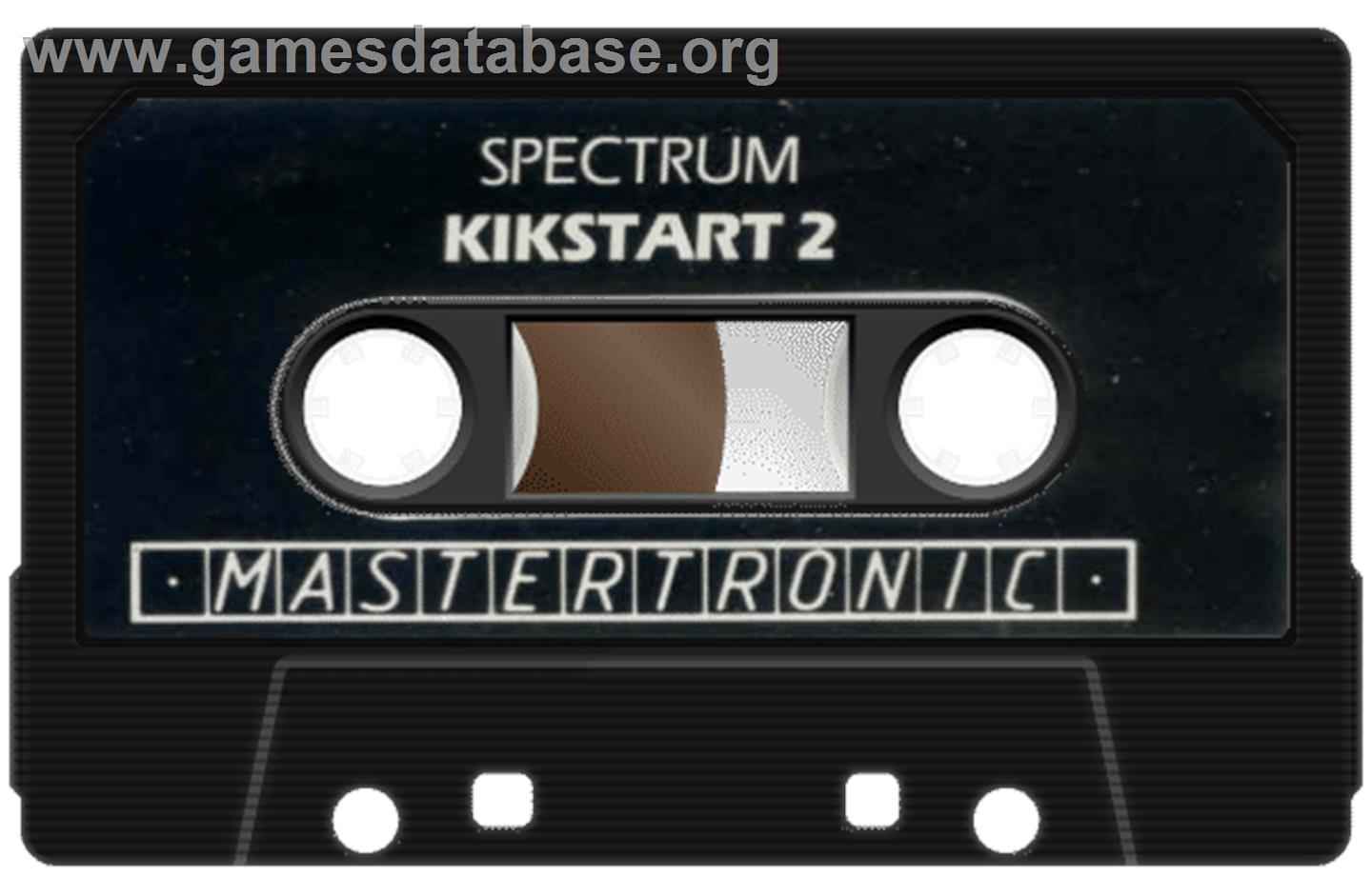 Kikstart 2 - Sinclair ZX Spectrum - Artwork - Cartridge