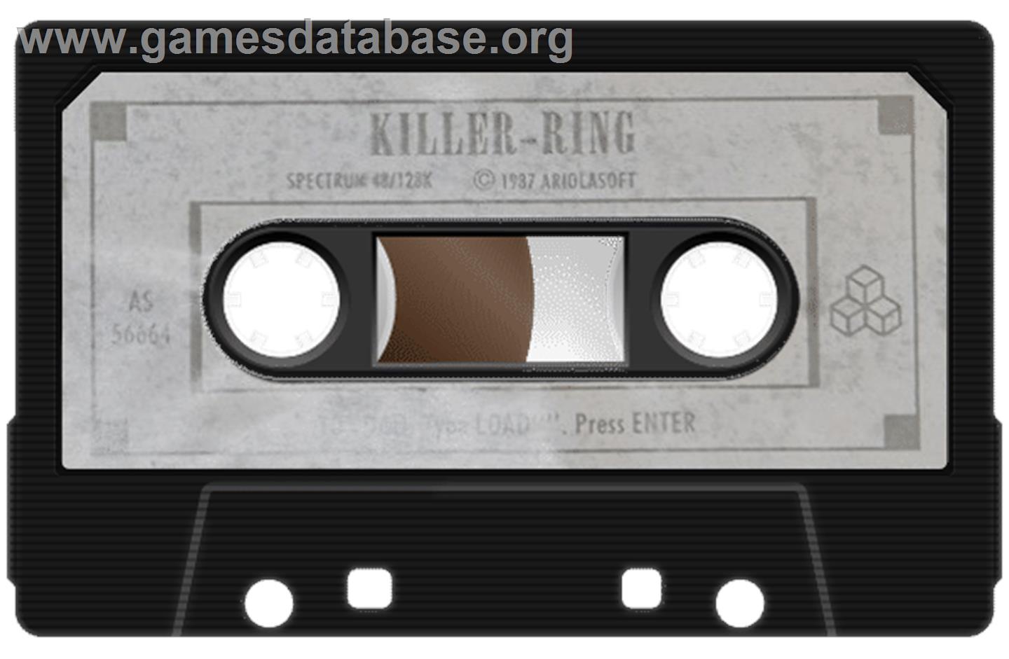Killer Ring - Sinclair ZX Spectrum - Artwork - Cartridge