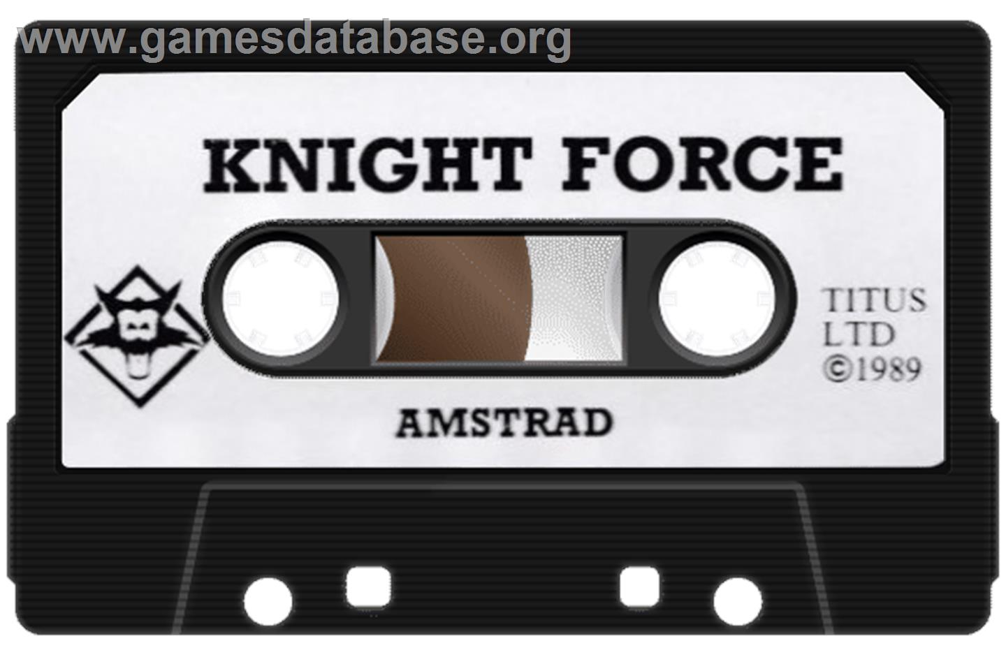 Knight Force - Sinclair ZX Spectrum - Artwork - Cartridge