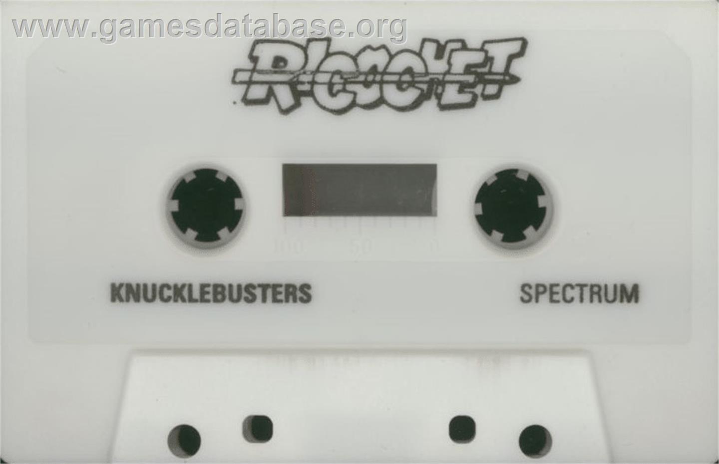 Knuckle Busters - Sinclair ZX Spectrum - Artwork - Cartridge