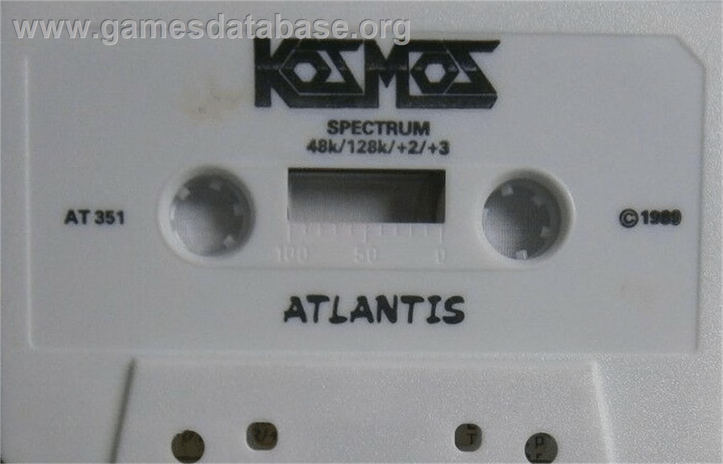 Kosmos - Sinclair ZX Spectrum - Artwork - Cartridge