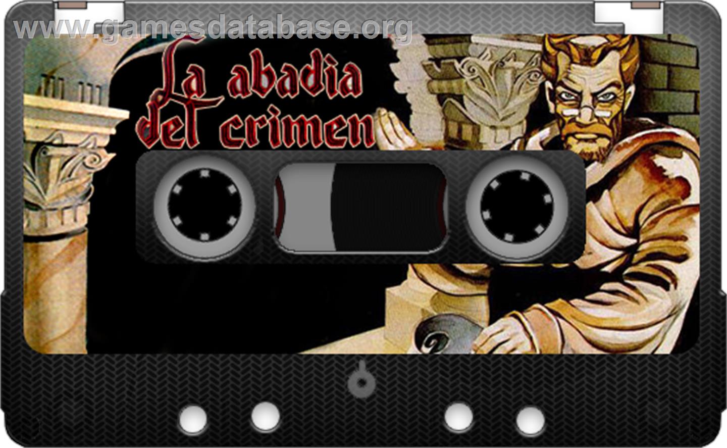 La Abadía del Crimen - Sinclair ZX Spectrum - Artwork - Cartridge