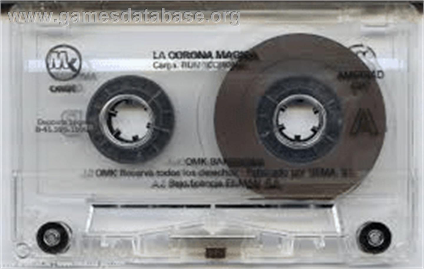 La Corona Mágica - Sinclair ZX Spectrum - Artwork - Cartridge
