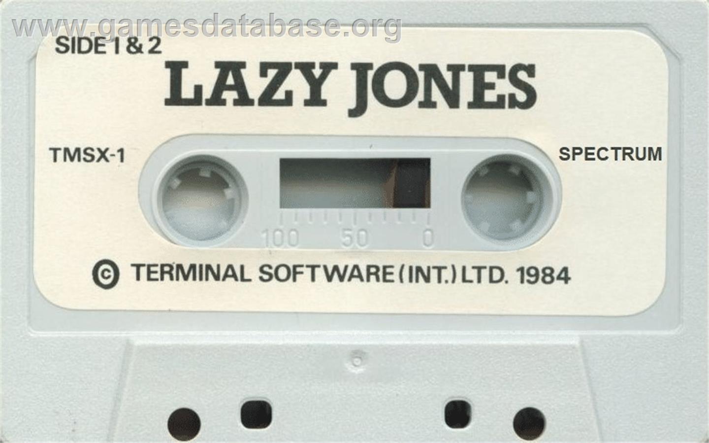 Lazy Jones - Sinclair ZX Spectrum - Artwork - Cartridge