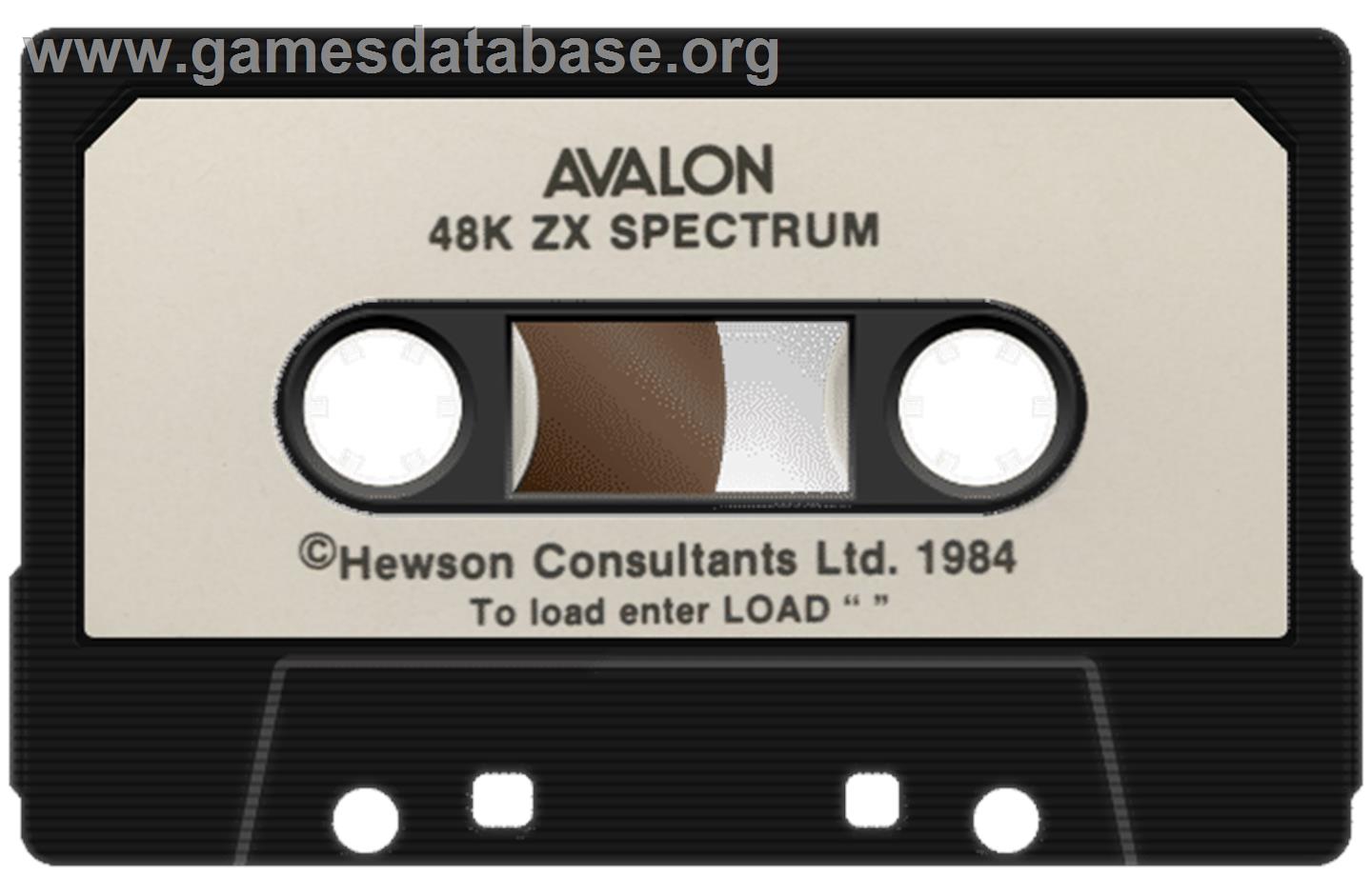 Legend Of Avalon, The - Sinclair ZX Spectrum - Artwork - Cartridge