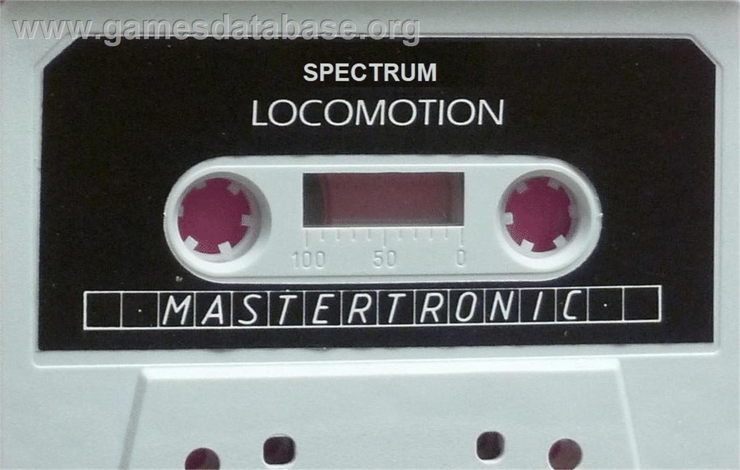 Loco Motion - Sinclair ZX Spectrum - Artwork - Cartridge