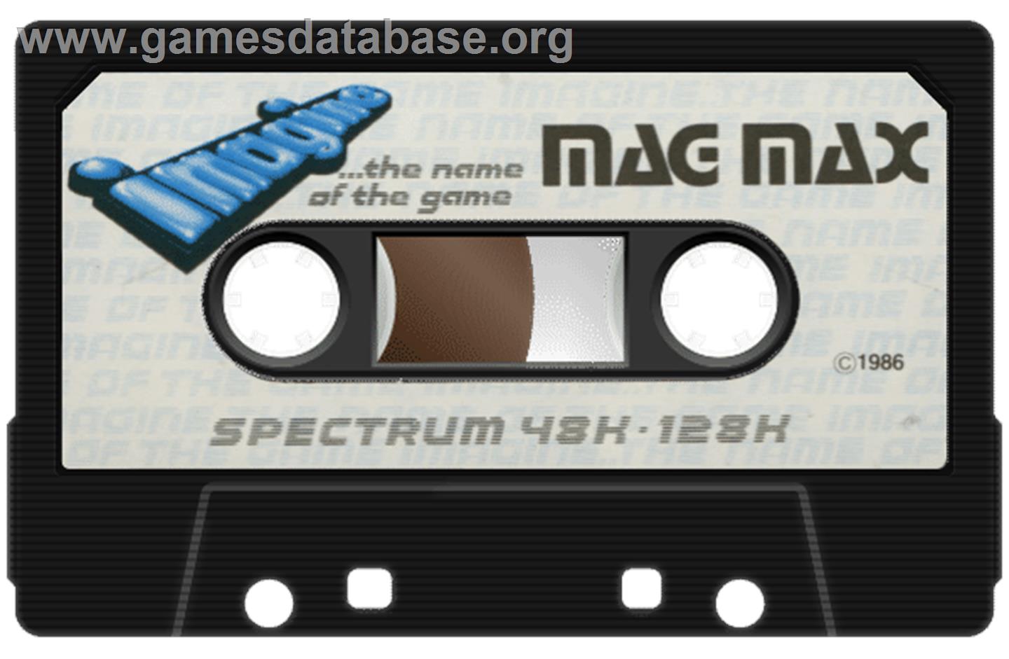 Mag Max - Sinclair ZX Spectrum - Artwork - Cartridge