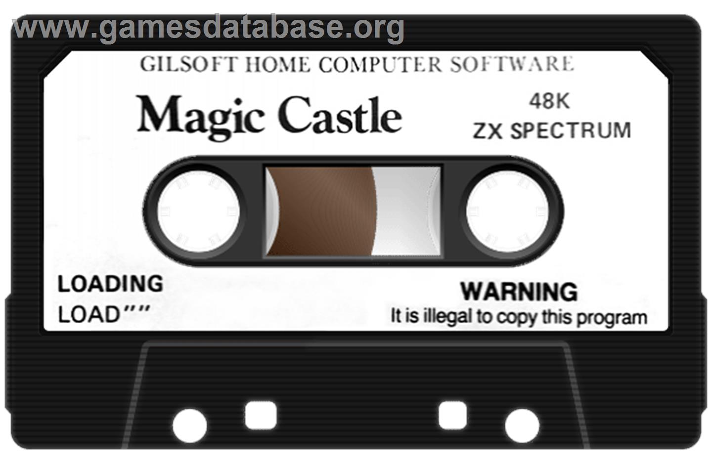 Magic Castle - Sinclair ZX Spectrum - Artwork - Cartridge