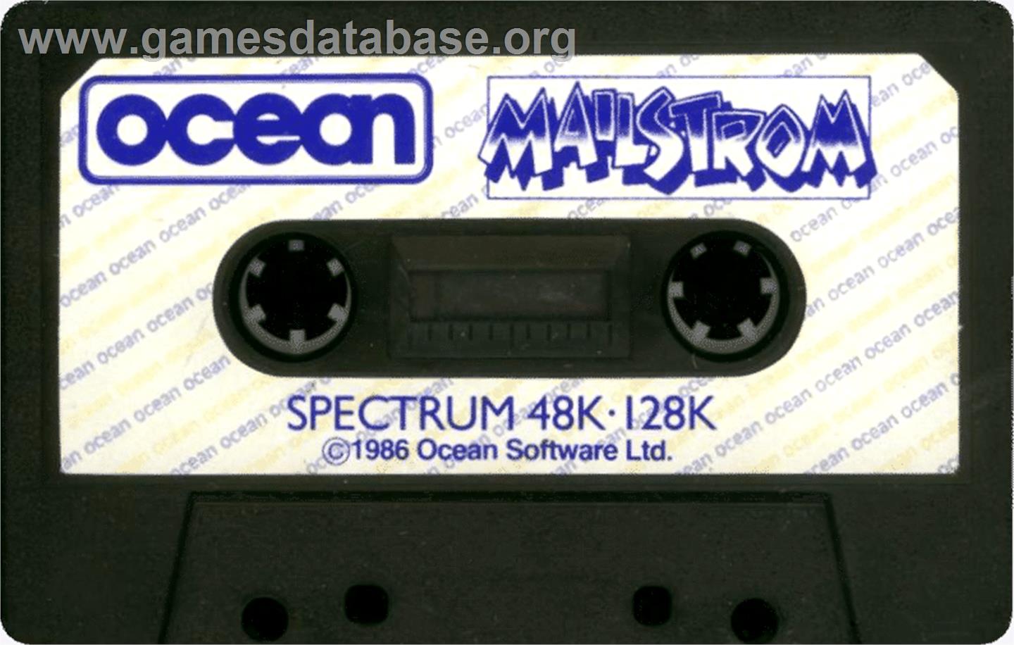Mailstrom - Sinclair ZX Spectrum - Artwork - Cartridge