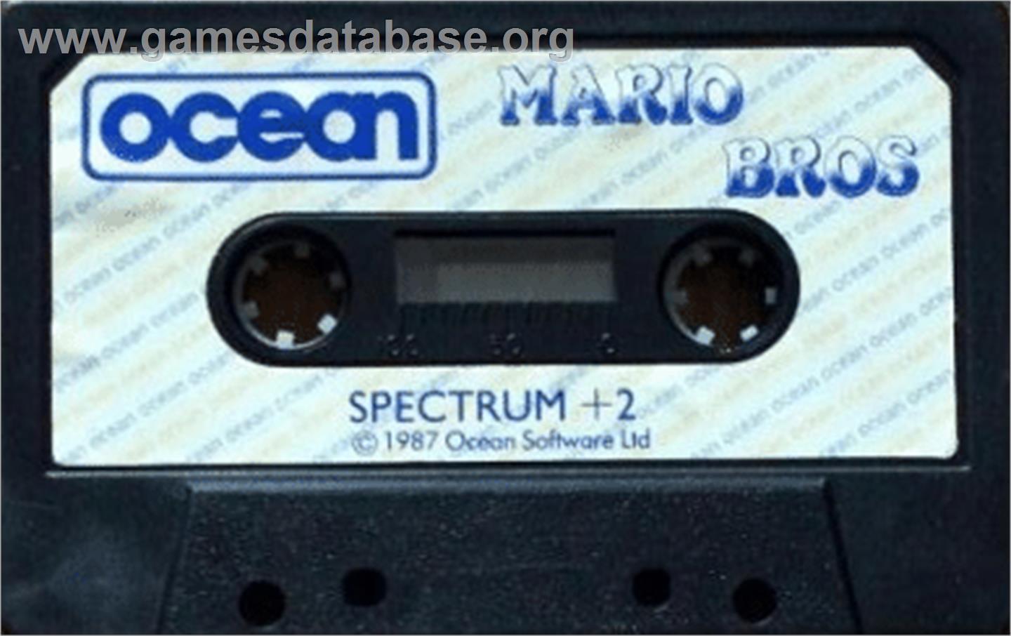 Mario Bros. - Sinclair ZX Spectrum - Artwork - Cartridge