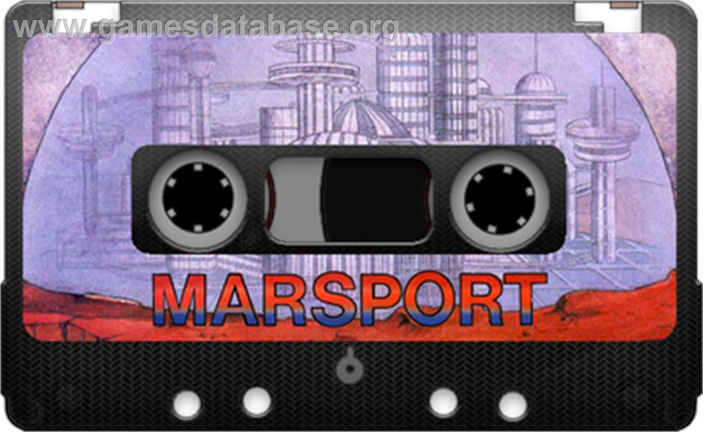 Marsport - Sinclair ZX Spectrum - Artwork - Cartridge