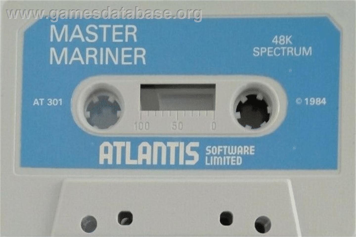Master Mariner - Sinclair ZX Spectrum - Artwork - Cartridge
