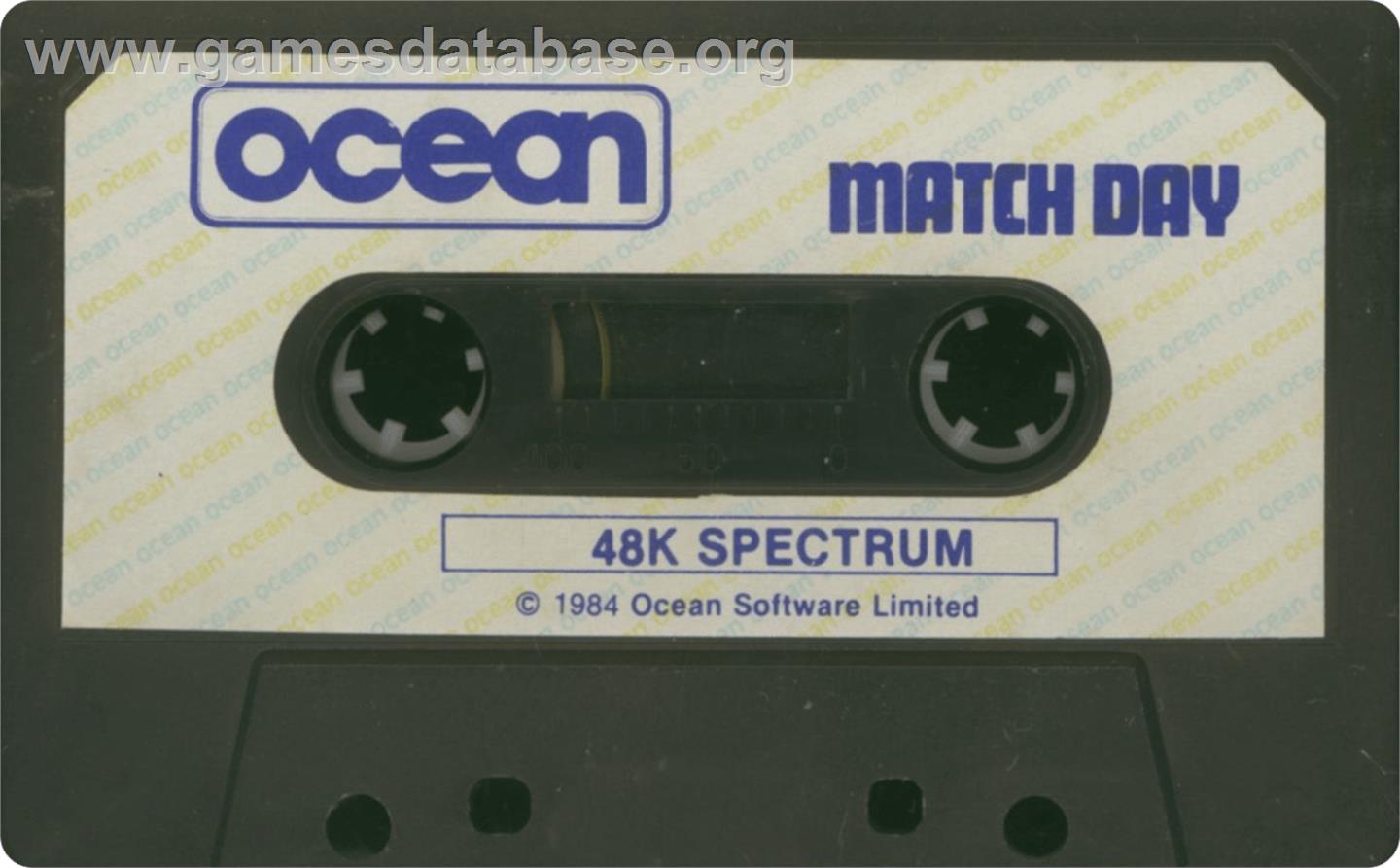Match of the Day - Sinclair ZX Spectrum - Artwork - Cartridge