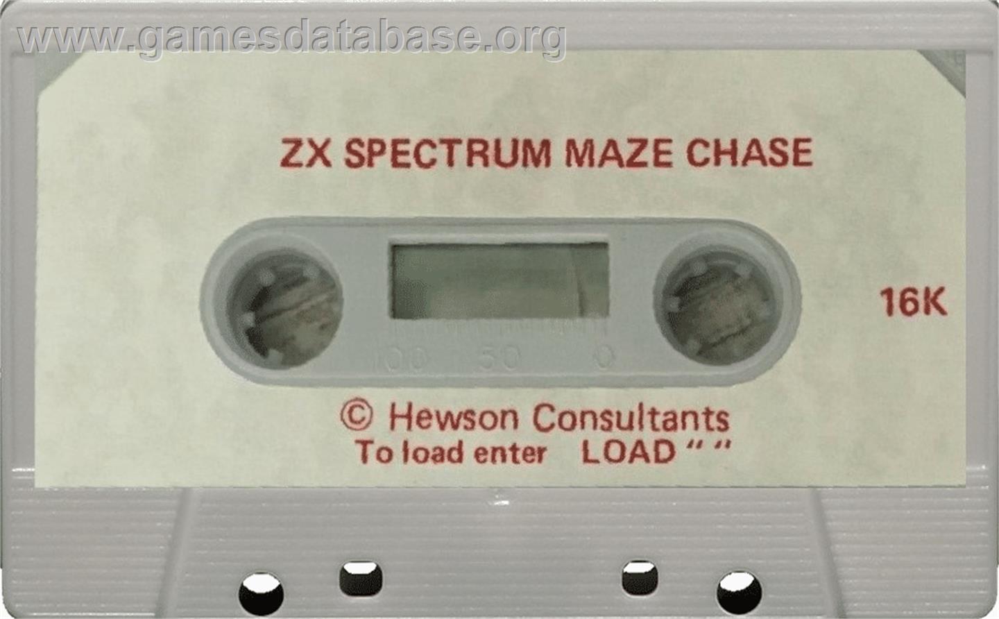 Miami Chase - Sinclair ZX Spectrum - Artwork - Cartridge