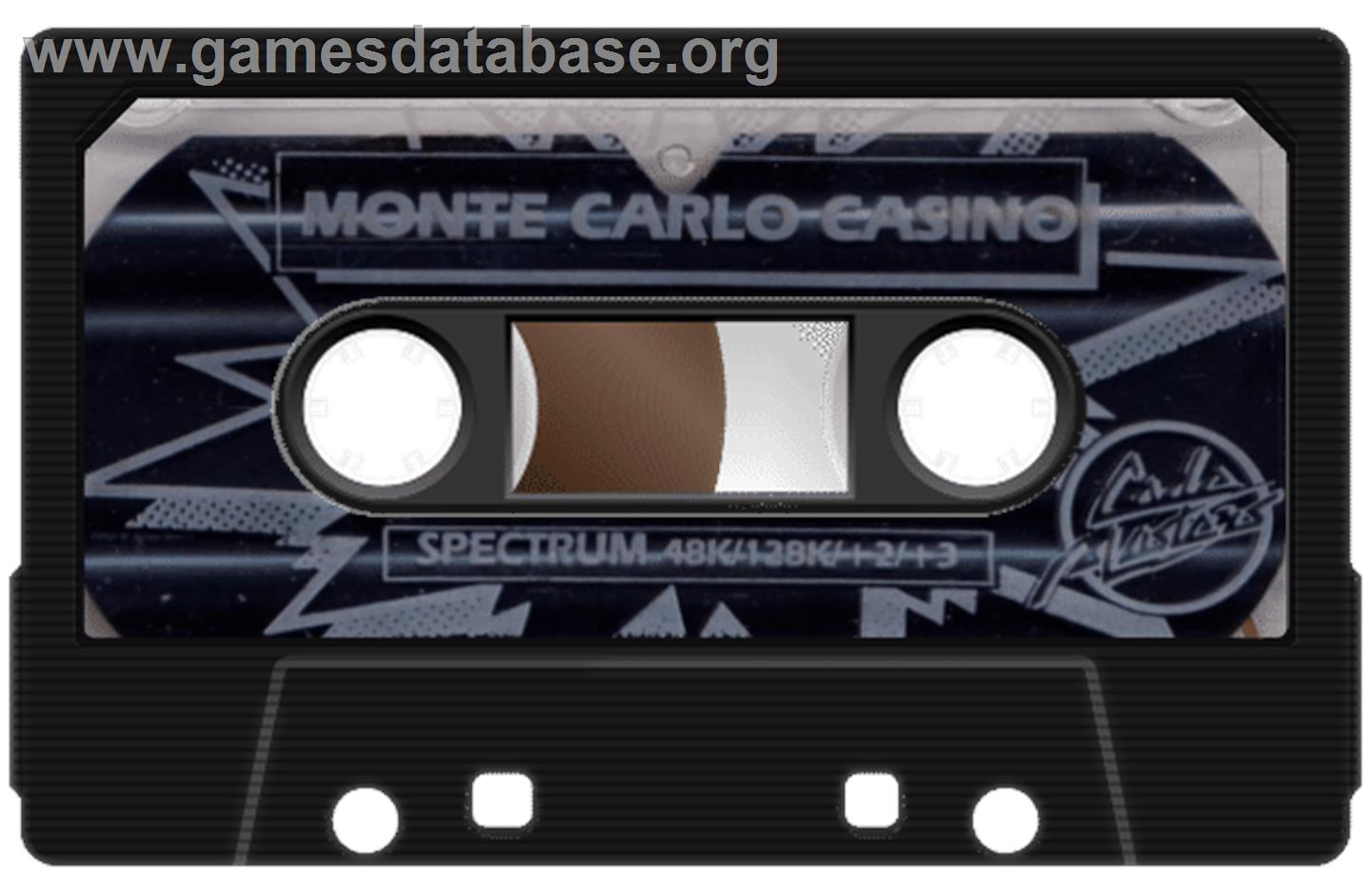 Monte Carlo Casino - Sinclair ZX Spectrum - Artwork - Cartridge
