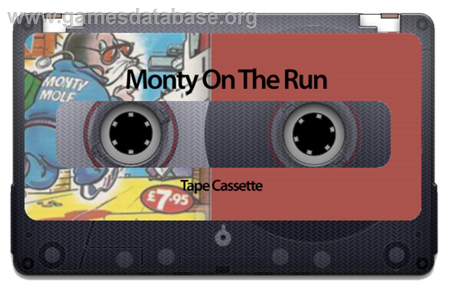 Monty on the Run - Sinclair ZX Spectrum - Artwork - Cartridge