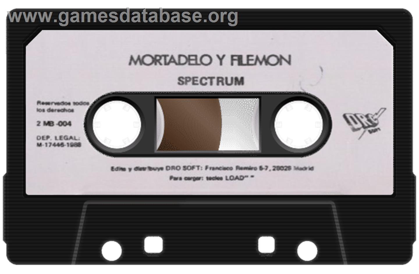 Mortadelo y Filemón 2 - Sinclair ZX Spectrum - Artwork - Cartridge