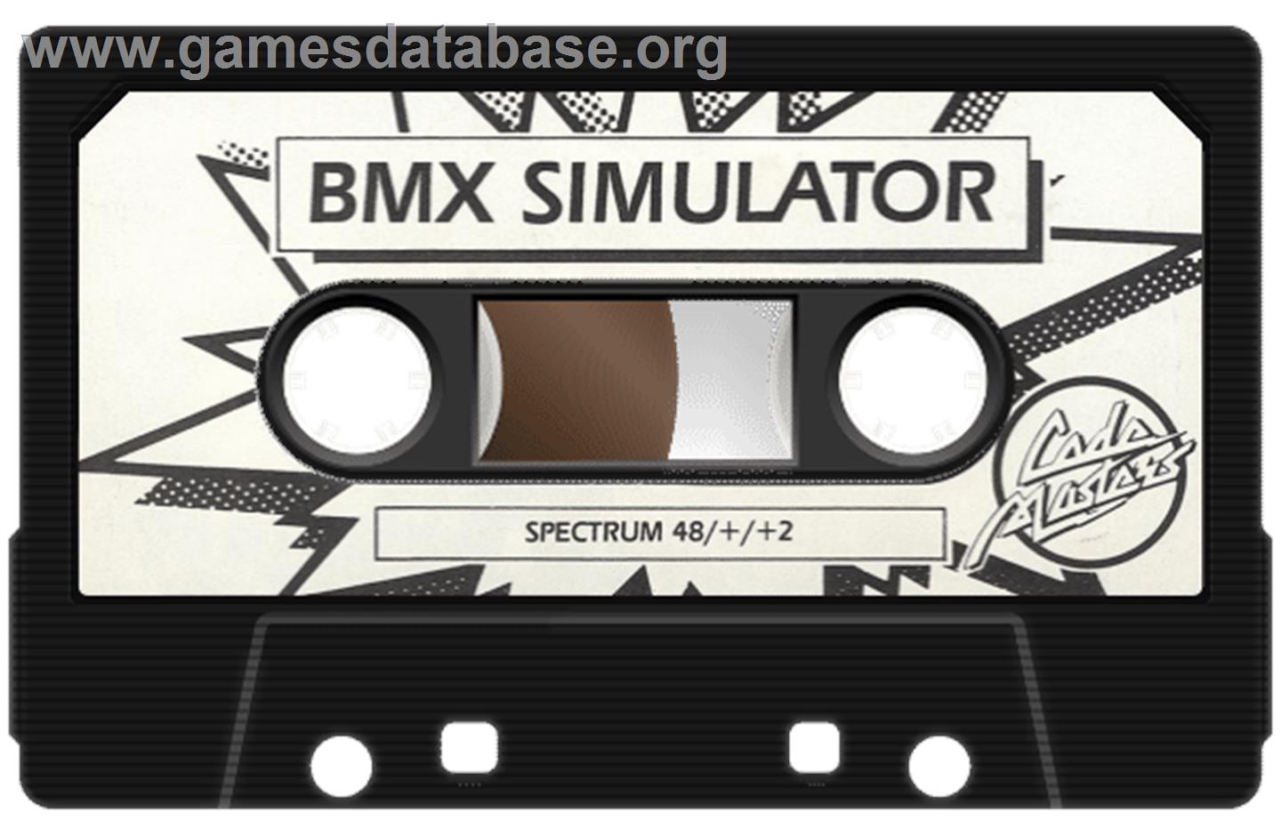 Moto X Simulator - Sinclair ZX Spectrum - Artwork - Cartridge