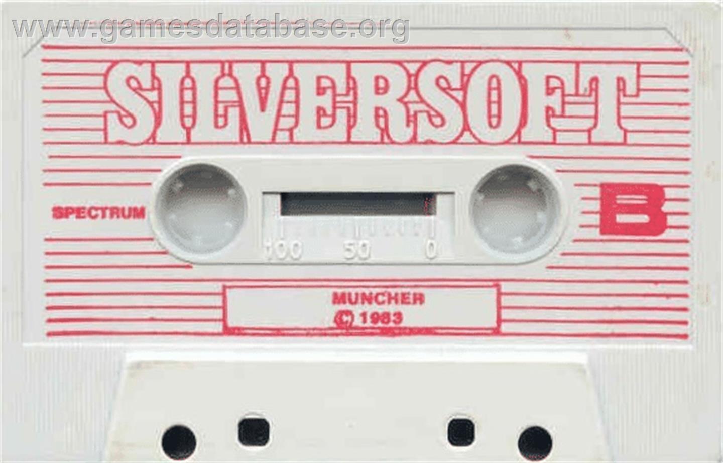 Muncher - Sinclair ZX Spectrum - Artwork - Cartridge