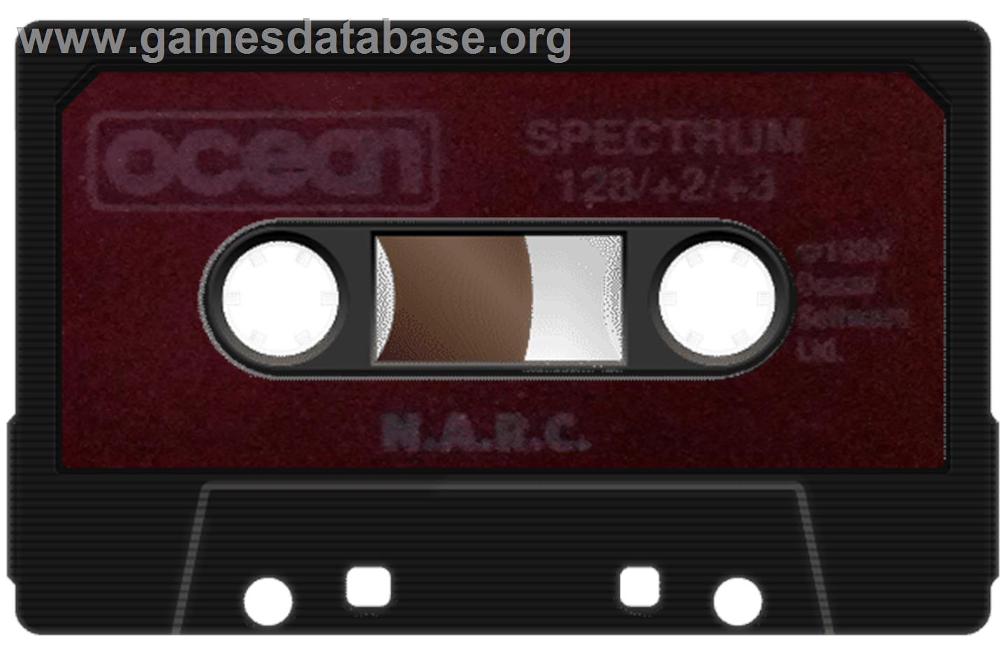 NARC - Sinclair ZX Spectrum - Artwork - Cartridge