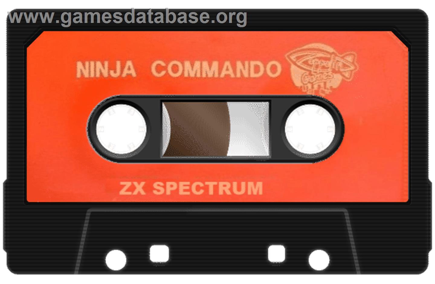 Ninja Commando - Sinclair ZX Spectrum - Artwork - Cartridge