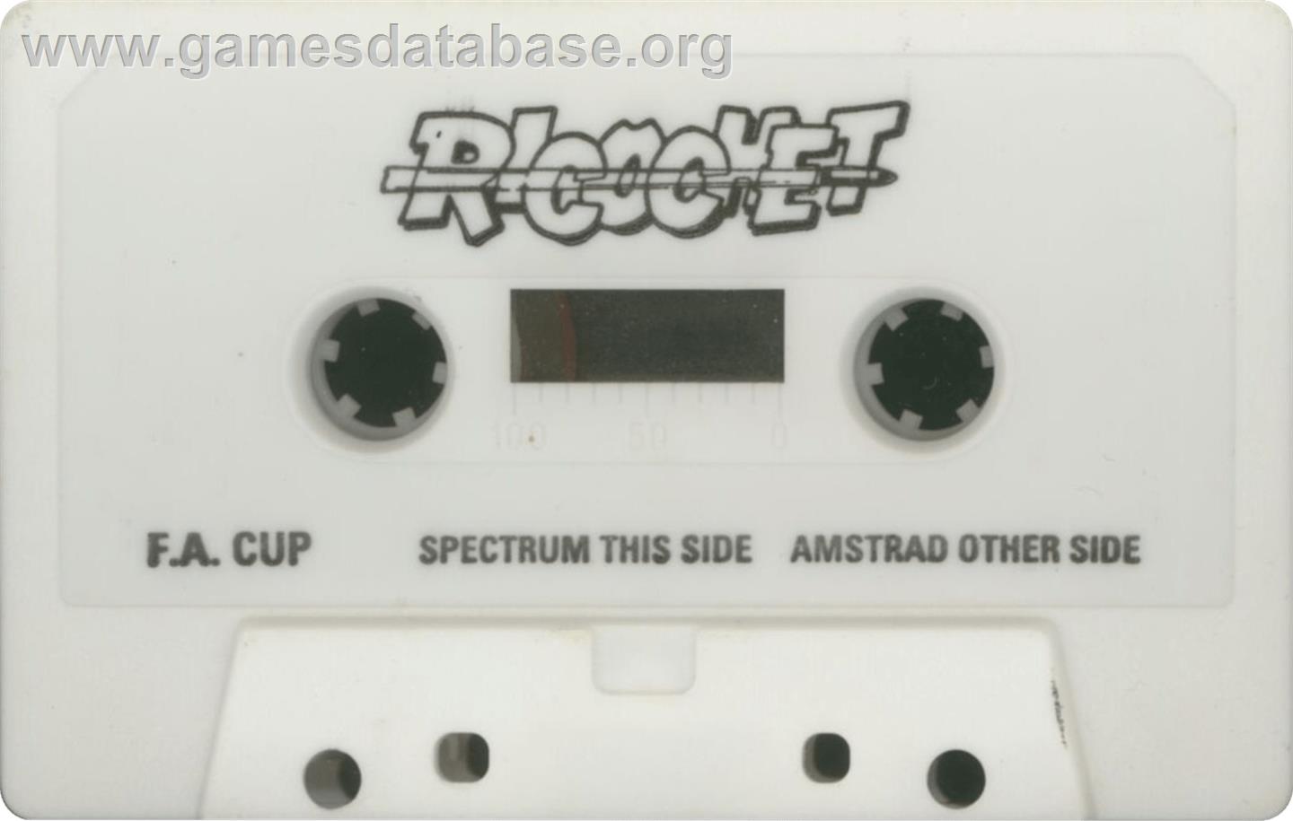 Official F.a. Cup Football, The - Sinclair ZX Spectrum - Artwork - Cartridge