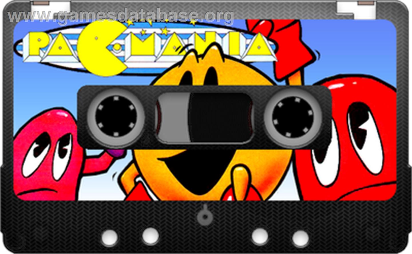Pac-Mania - Sinclair ZX Spectrum - Artwork - Cartridge