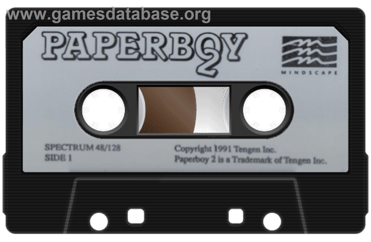Paperboy 2 - Sinclair ZX Spectrum - Artwork - Cartridge