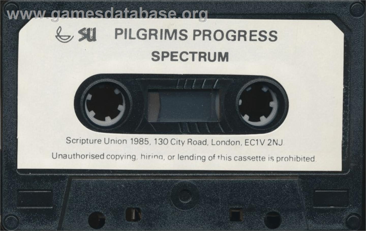 Pilgrim's Progress - Sinclair ZX Spectrum - Artwork - Cartridge
