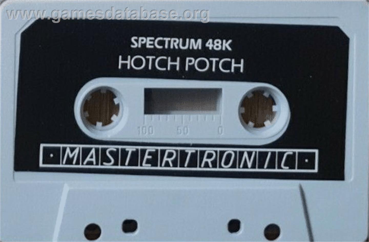 Play Hotch Potch With Mistertronic - Sinclair ZX Spectrum - Artwork - Cartridge