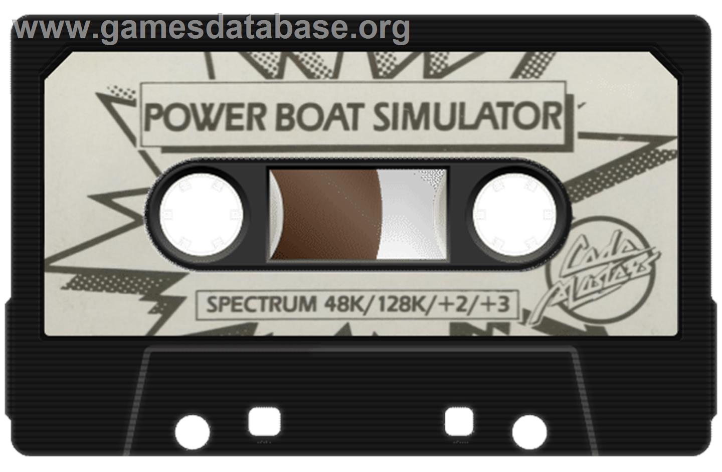 Pro Powerboat Simulator - Sinclair ZX Spectrum - Artwork - Cartridge