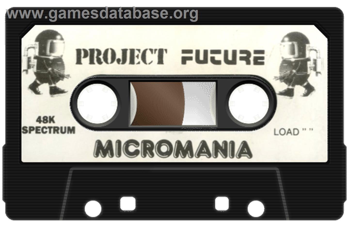Project Future - Sinclair ZX Spectrum - Artwork - Cartridge