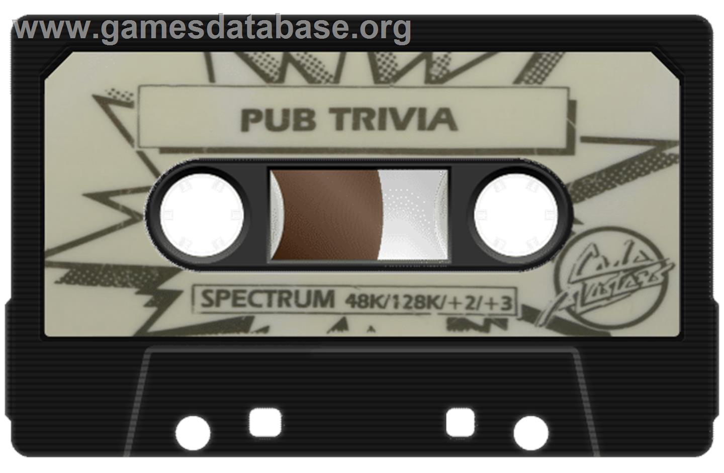 Pub Trivia Simulator - Sinclair ZX Spectrum - Artwork - Cartridge