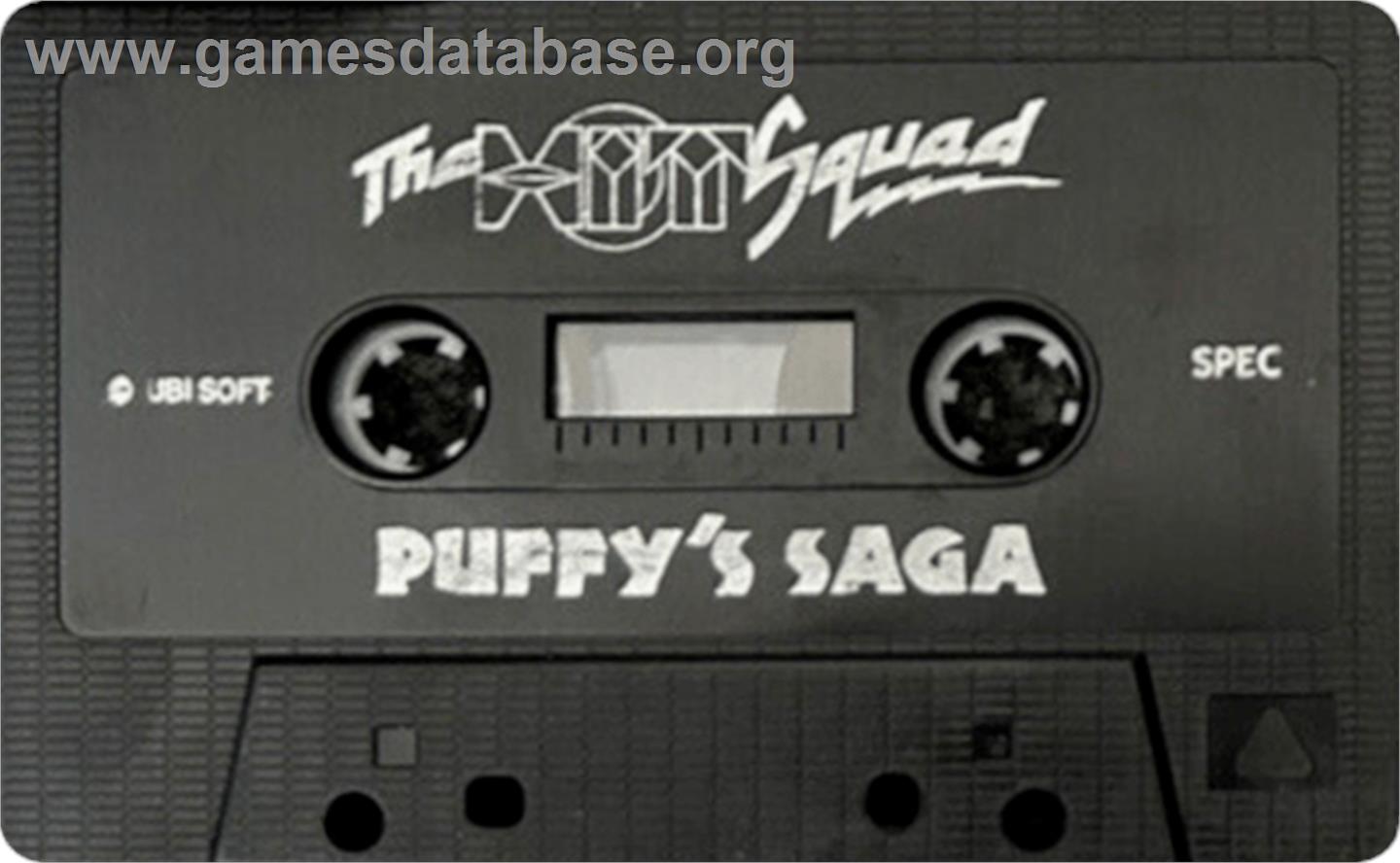 Puffy's Saga - Sinclair ZX Spectrum - Artwork - Cartridge
