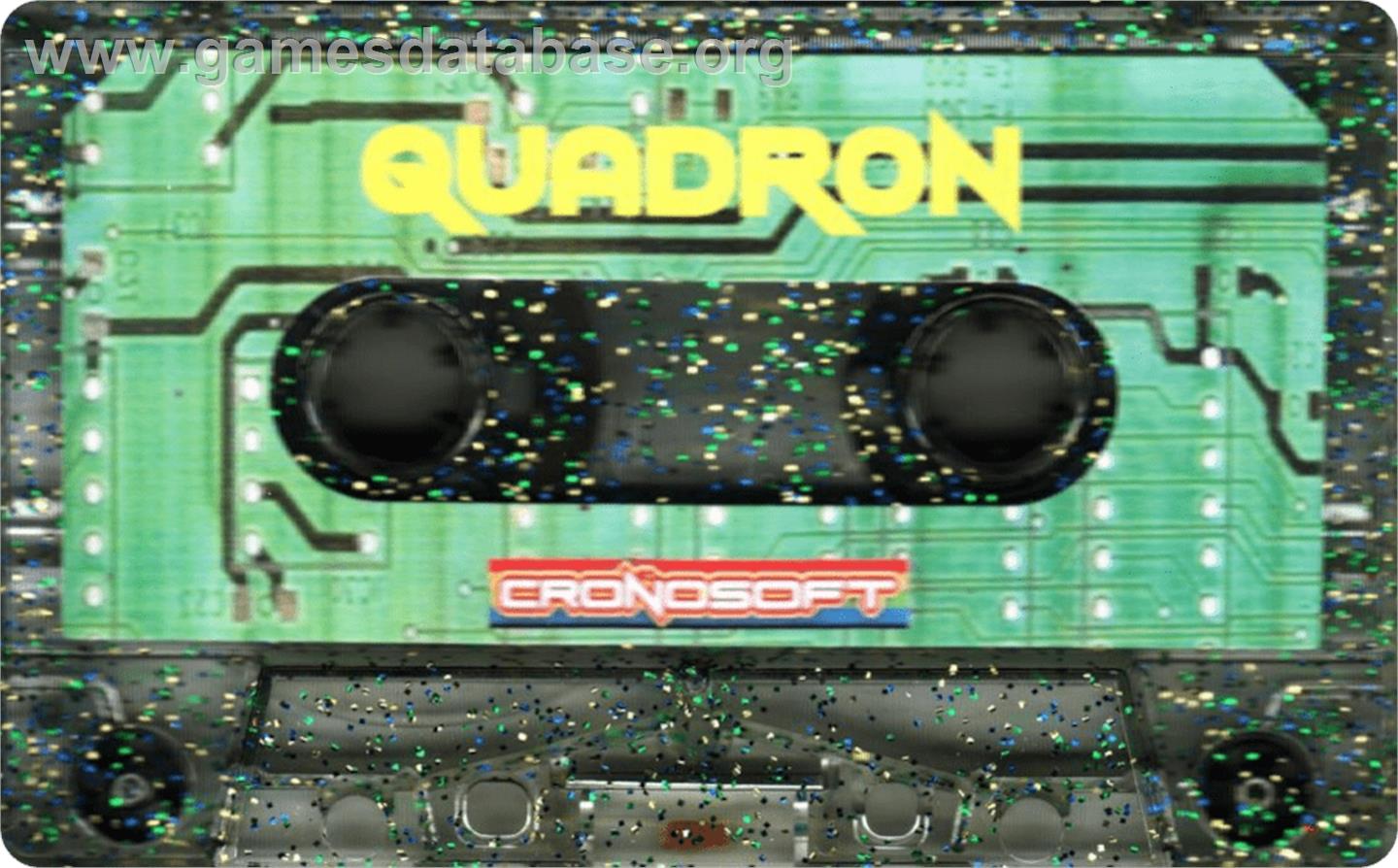 Quadron - Sinclair ZX Spectrum - Artwork - Cartridge