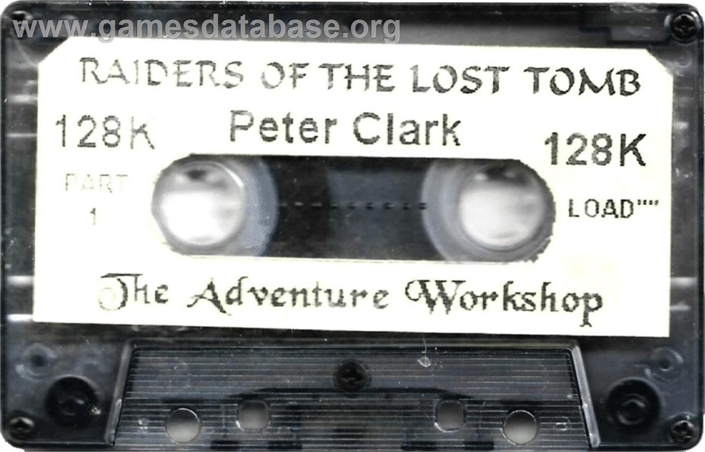 Raiders Of The Lost Tomb - Sinclair ZX Spectrum - Artwork - Cartridge