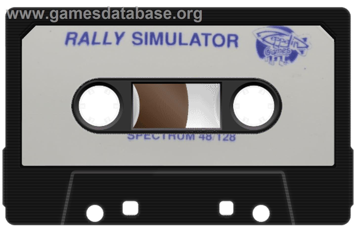 Rally Simulator - Sinclair ZX Spectrum - Artwork - Cartridge