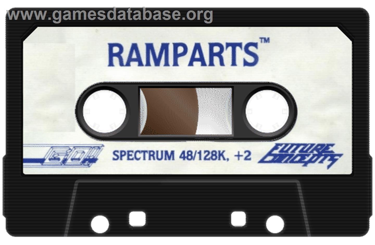Ramparts - Sinclair ZX Spectrum - Artwork - Cartridge